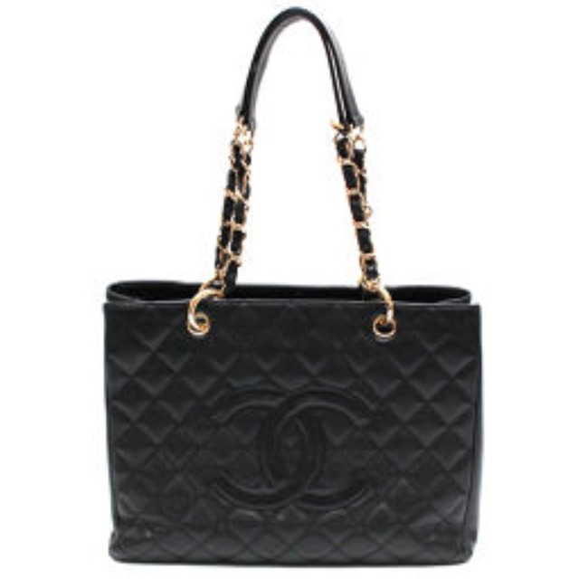 超安い】 トートバッグ CHANEL シャネル - CHANEL ココマーク ブラック