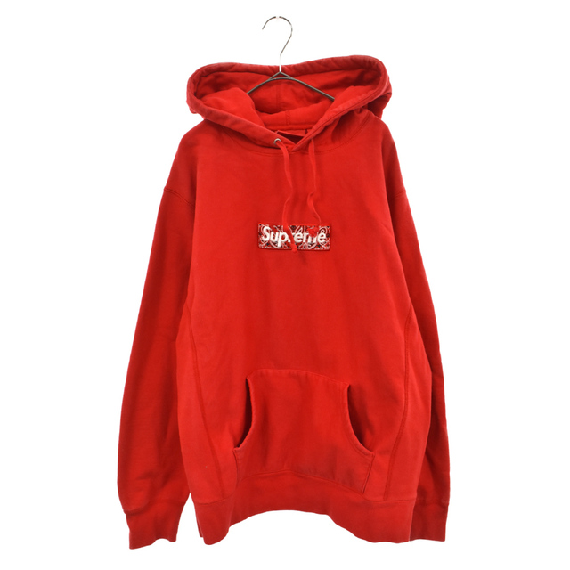 supreme バンダナ ボックスロゴ Hooded Sweatshirt