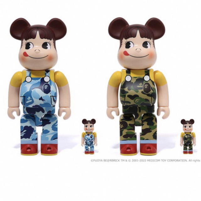 BE@RBRICK BAPE(R) ペコちゃん 100％ & 400％