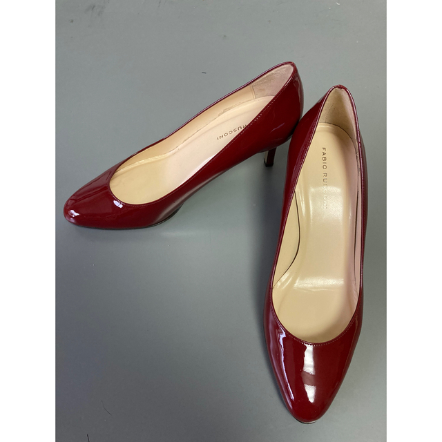 美品 FABIORUSCONI エナメルパンプス 36(23cm) contrachequefms