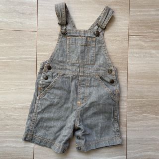 プチバトー(PETIT BATEAU)の美品⭐️男女兼用　プチバトー　ズボン　 オーバーオール サロペット(パンツ)