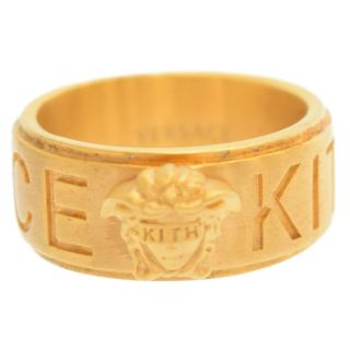 キス(KITH)のKITH キス 19SS×Versace Medusa Ring ロゴ&メデューサリング ゴールド 指輪(リング(指輪))