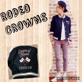 ロデオクラウンズ(RODEO CROWNS)の☆ロデオクラウンズワイドボウルスリム スタジャン 新品未使用(スタジャン)