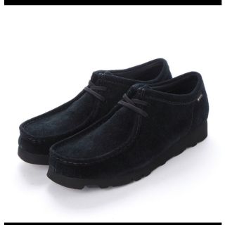 クラークス(Clarks)のCLARKS Wallabee GTX UK8 ブラック(スニーカー)