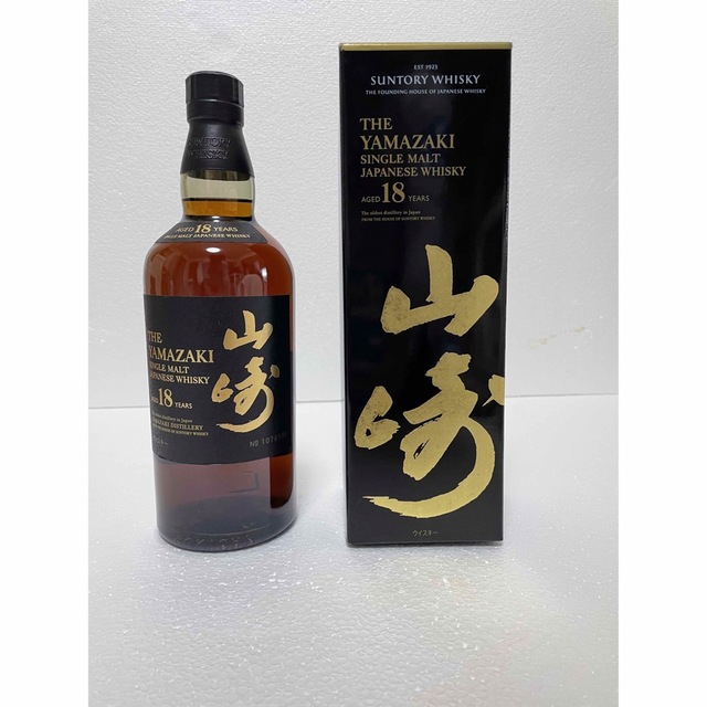 売れ筋がひ贈り物! サントリー - 山崎18年700ml新品未開封 ウイスキー