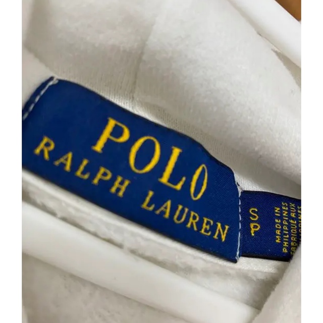 Ralph Lauren(ラルフローレン)のpolo ralph laurenポロベアのフーディ　ホワイト メンズのトップス(パーカー)の商品写真