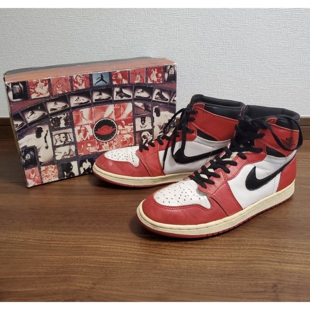 靴/シューズ94年製 NIKE AIR JORDAN 1 HIGH  CHICAGO