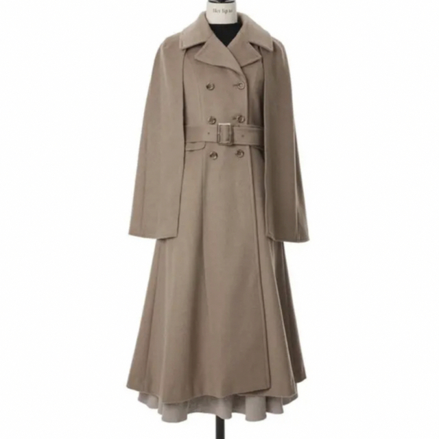 Her lip to(ハーリップトゥ)のMademoiselle 2Way Long Coat レディースのジャケット/アウター(ロングコート)の商品写真