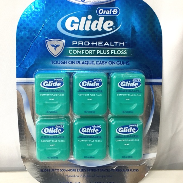 Glide Oral-B デンタルフロス 歯間ブラシ コストコ コスメ/美容のオーラルケア(歯ブラシ/デンタルフロス)の商品写真
