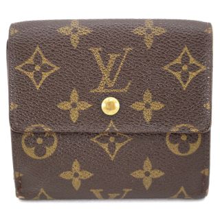 ルイヴィトン(LOUIS VUITTON)のルイヴィトン LOUIS VUITTON 二つ折り財布
 ポルトモネビエカルトク モノグラム TH1907 ブラウン(財布)