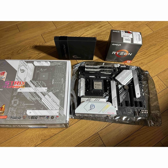 Ryzen9 5900X,G.Skill DDR4TridentZ RoyalPCパーツ