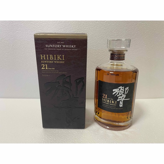 新品・未開封　響21年  ウイスキー サントリー HIBIKI SUNTORY