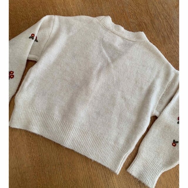 ZARA KIDS(ザラキッズ)の(riiko様専用♪)ZARA ニットカーディガン　116  キッズ/ベビー/マタニティのキッズ服女の子用(90cm~)(カーディガン)の商品写真