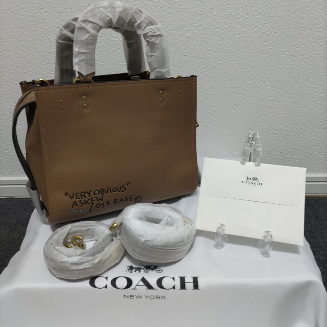 COACH(コーチ)のCOACH コーチ バスキア 恐竜 ハンドバック ショルダーバック トートバッグ レディースのバッグ(ショルダーバッグ)の商品写真