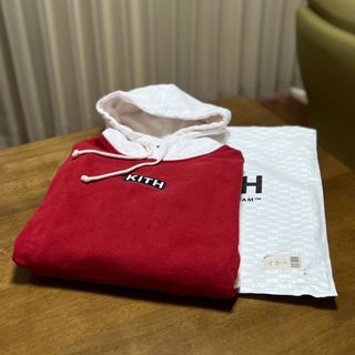 キス(KITH)のKITH Colorbocked BoxLogo Rugby Hoodie M(パーカー)