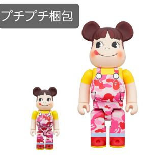 アベイシングエイプ(A BATHING APE)のBE＠RBRICK  BAPE(R) × ペコちゃん 100% & 400%(その他)