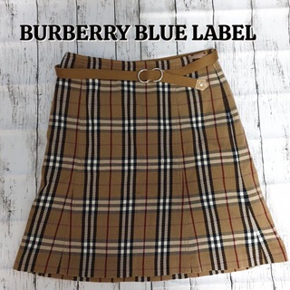 バーバリーブルーレーベル(BURBERRY BLUE LABEL)のBURBERRY BLUE LABELバーバリー　ノバチェックスカート(ひざ丈スカート)
