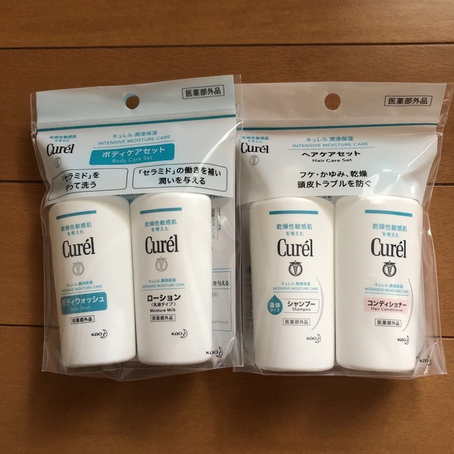 Curel(キュレル)のキュレル ボディケアセット ヘアケアセット☆ コスメ/美容のボディケア(バスグッズ)の商品写真