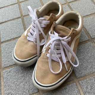 ヴァンズ(VANS)のvans スニーカー　ベージュ(スニーカー)