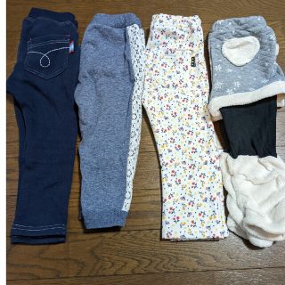 パンツ　裏起毛　秋冬　90  まとめ売り(パンツ/スパッツ)