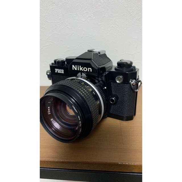 【12日出品取】Nikon フィルムカメラ　New FM2 モルト張り替え済み