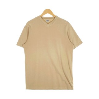 ジルサンダー Vネック Tシャツ ベージュ Size -(Tシャツ/カットソー(七分/長袖))
