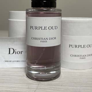 Christian Dior - 【格安新品】限定　DIOR メゾン クリスチャン ディオール パープルウード