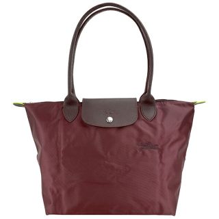 ロンシャン(LONGCHAMP)の新品 ロンシャン LONGCHAMP トートバッグ ル プリアージュ グリーン ショルダーバッグ Mサイズ バーガンディ(トートバッグ)