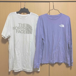 ザノースフェイス(THE NORTH FACE)のTHE NORTH FACE Tシャツ　2点セット　レディース(Tシャツ(半袖/袖なし))