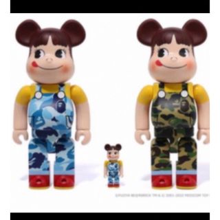 ベアブリック(BE@RBRICK)のBE＠RBRICK  BAPE(R) × ペコちゃん 100% & 400%(その他)