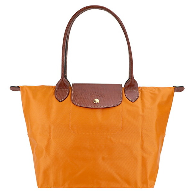 新品 ロンシャン LONGCHAMP トートバッグ ル プリアージュ ショルダーバッグ Mサイズ サフラン約220gSAFFRON本体