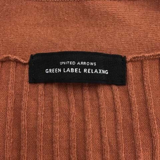 UNITED ARROWS green label relaxing(ユナイテッドアローズグリーンレーベルリラクシング)のグリーンレーベルリラクシング ユナイテッドアローズ カーディガン 長袖 赤 茶 レディースのトップス(カーディガン)の商品写真