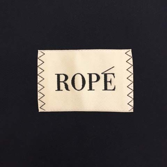 ROPE’(ロペ)のロペ ジャケット ノーカラー シングル 無地 背抜き 長袖 36 紺 ネイビー レディースのジャケット/アウター(その他)の商品写真