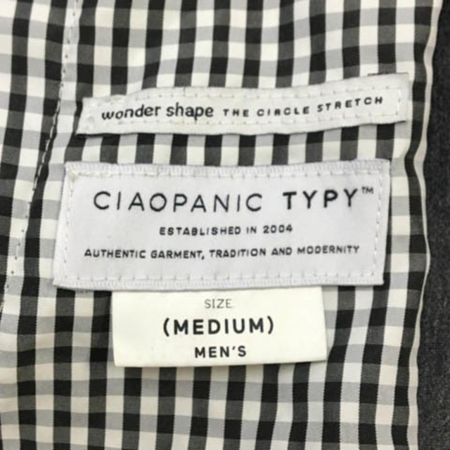 CIAOPANIC TYPY(チャオパニックティピー)のチャオパニック ティピー パンツ テーパード ロング タック 無地 M グレー メンズのパンツ(スラックス)の商品写真