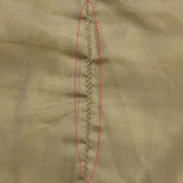 HARE(ハレ)のハレ スカート フレア ロング 切替 フェイクレザー スエード調 F ベージュ レディースのスカート(ロングスカート)の商品写真