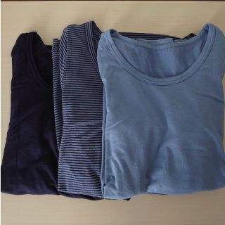 ユニクロ(UNIQLO)の☆ユニクロ　ヒートテック長袖シャツ　110cm☆(下着)