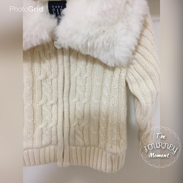 babyGAP(ベビーギャップ)のmi＿様  GAPニットカーディガン6〜12M キッズ/ベビー/マタニティのベビー服(~85cm)(カーディガン/ボレロ)の商品写真