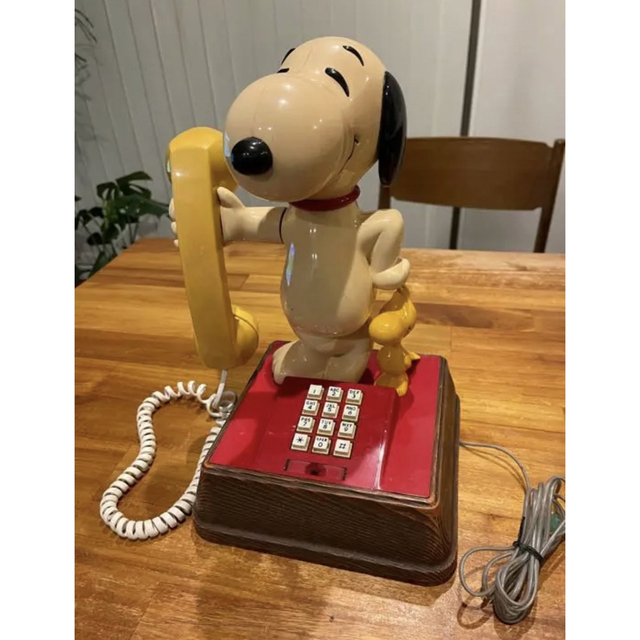 おもちゃ/ぬいぐるみ【1950-60代ビンテージ】スヌーピー＆ウッドストック電話