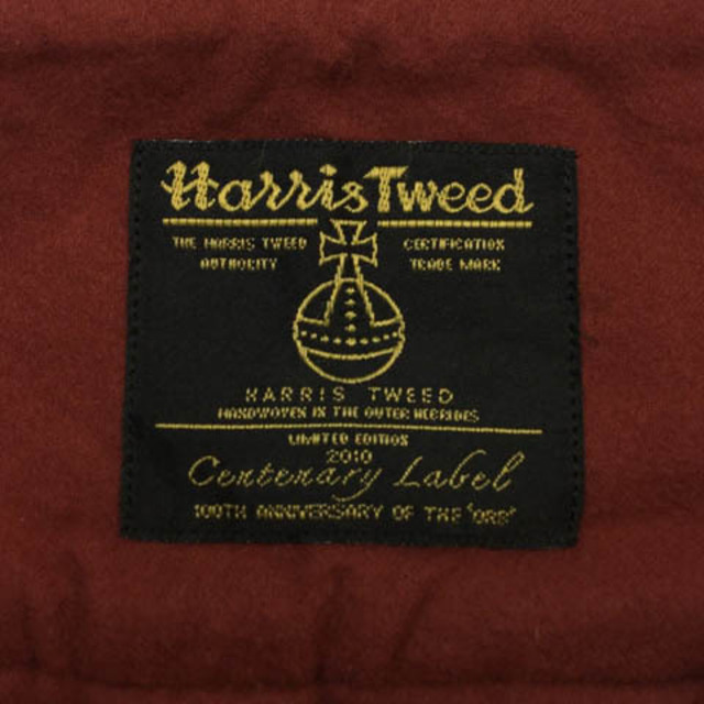 heliopole(エリオポール)のエリオポール Harris Tweed スカート フレア ミニ 34 紫 レディースのスカート(ミニスカート)の商品写真