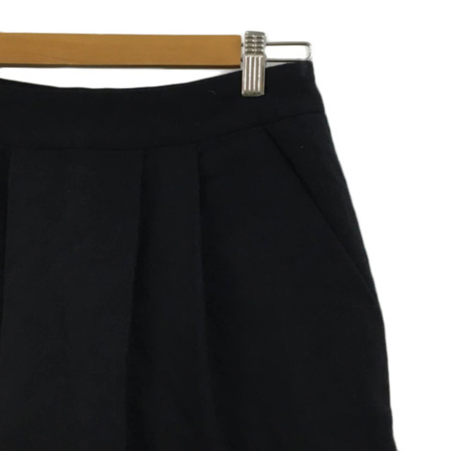 URBAN RESEARCH(アーバンリサーチ)のアーバンリサーチ スカート 台形 ミニ ウール モヘヤ混 無地 36 黒 レディースのスカート(ミニスカート)の商品写真