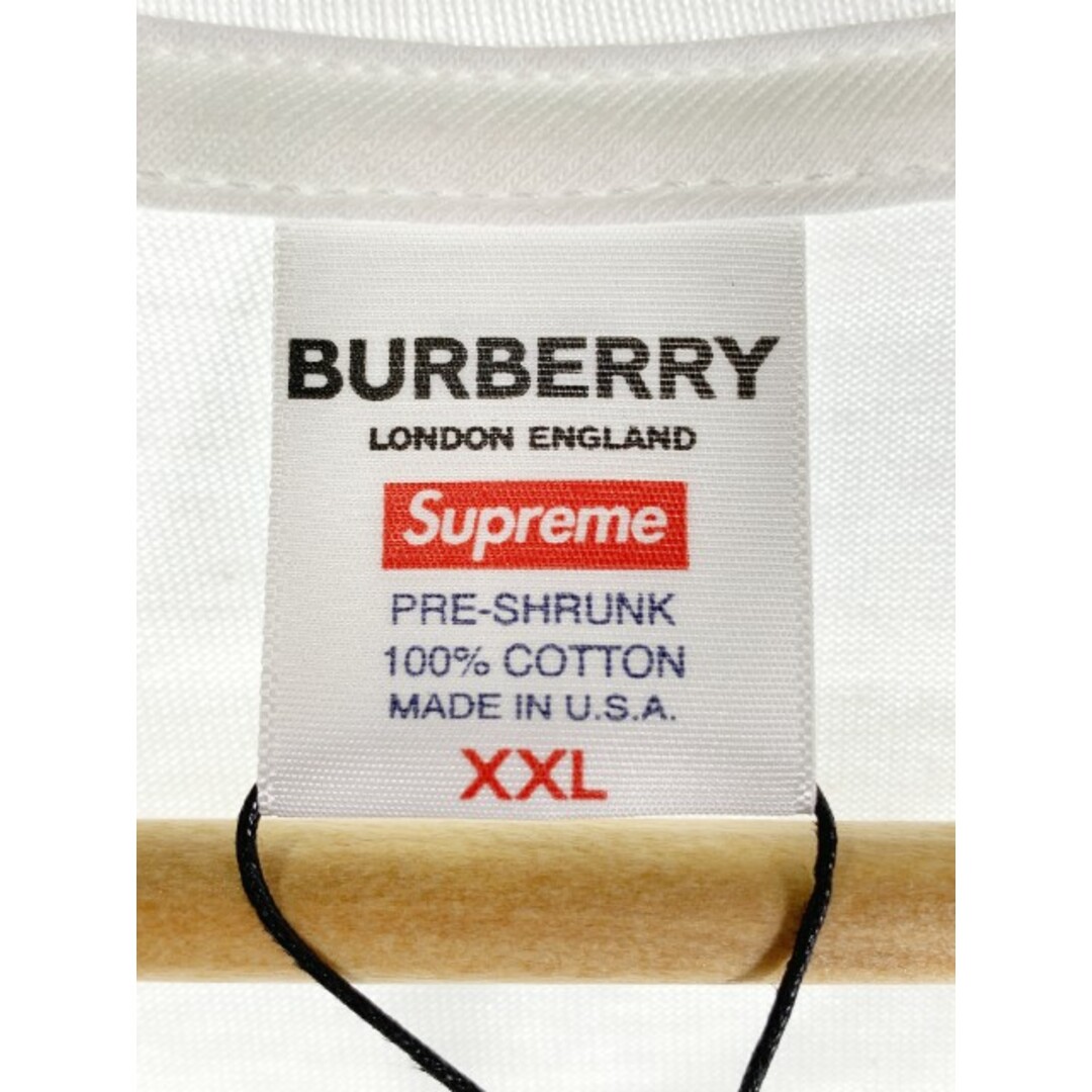 BURBERRY - シュプリーム×バーバリー 22SS ボックスロゴ Tシャツ Size