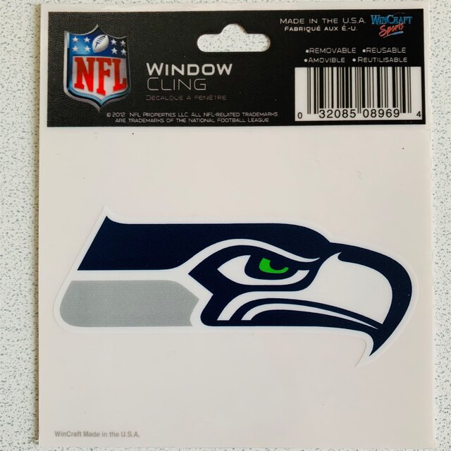 ステッカー　シアトルシーホークス　sticker Seattleseahawks スポーツ/アウトドアのスポーツ/アウトドア その他(アメリカンフットボール)の商品写真