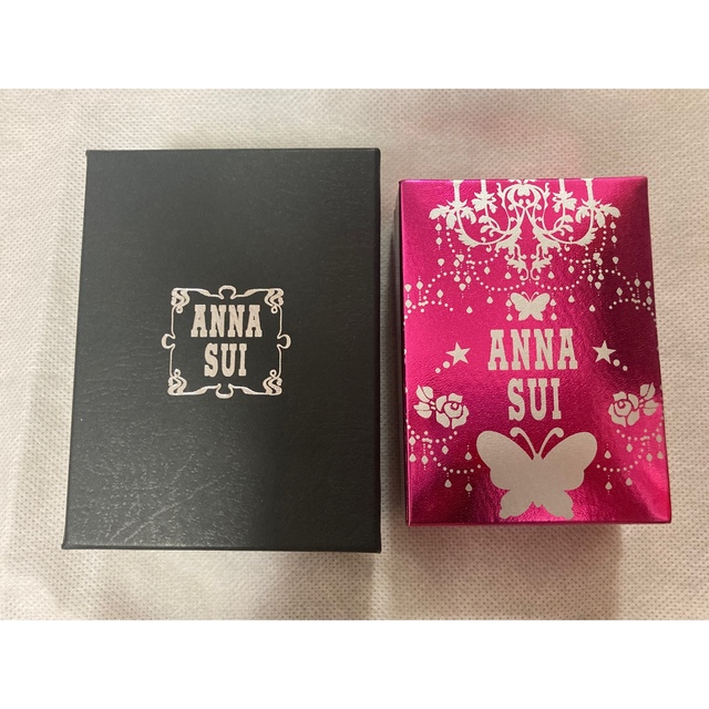 ANNA SUI(アナスイ)のANNA SUI ネックレス　ピアス　ハート　蝶 レディースのアクセサリー(ネックレス)の商品写真