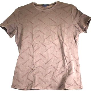 バーバリー(BURBERRY)のバーバリー BURBERRY 半袖Ｔシャツ
 バーバリーロゴ 半袖 ブラウン(Tシャツ(半袖/袖なし))