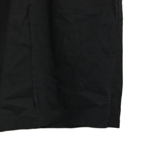 GLOBAL WORK(グローバルワーク)のグローバルワーク スカート フレア タック ロング 無地 リネン M 黒 レディースのスカート(ロングスカート)の商品写真