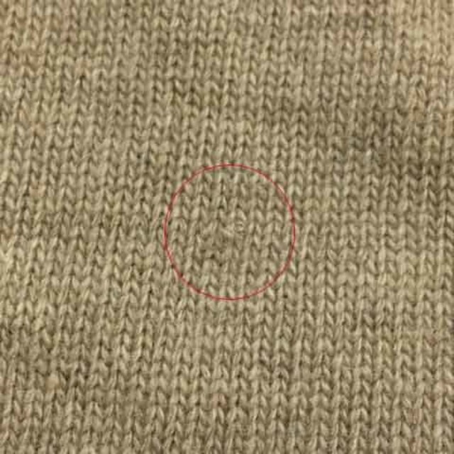 ROSE BUD(ローズバッド)のローズバッド セーター ニット ウール ナイロン 長袖 F ベージュ 赤 レディースのトップス(ニット/セーター)の商品写真