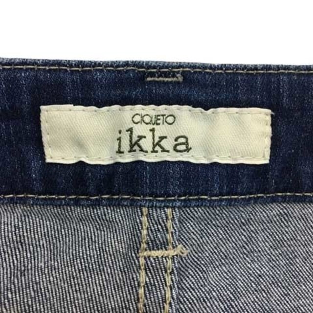ikka(イッカ)のイッカ CIQUETO パンツ デニム ジーンズ スキニー 58-85 紺 レディースのパンツ(デニム/ジーンズ)の商品写真