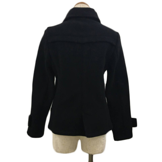 ANOTHER EDITION(アナザーエディション)のアナザーエディション アローズ コート シングル ショート ウール 長袖 黒 レディースのジャケット/アウター(その他)の商品写真