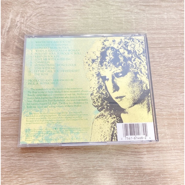 【中古】BETTE MIDLER  THE ROSE エンタメ/ホビーのCD(ポップス/ロック(洋楽))の商品写真