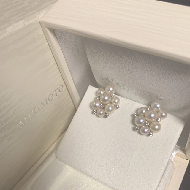 MIKIMOTO ミキモト あこや真珠 アコヤ イヤリング パール  7.0mm